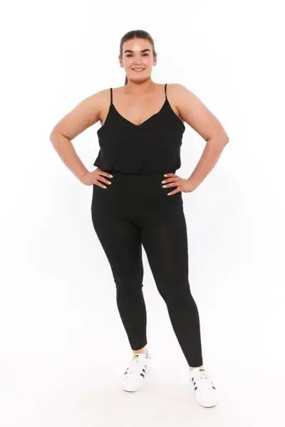 Foundation Slim Fit Legging Black (FINAL SALE)