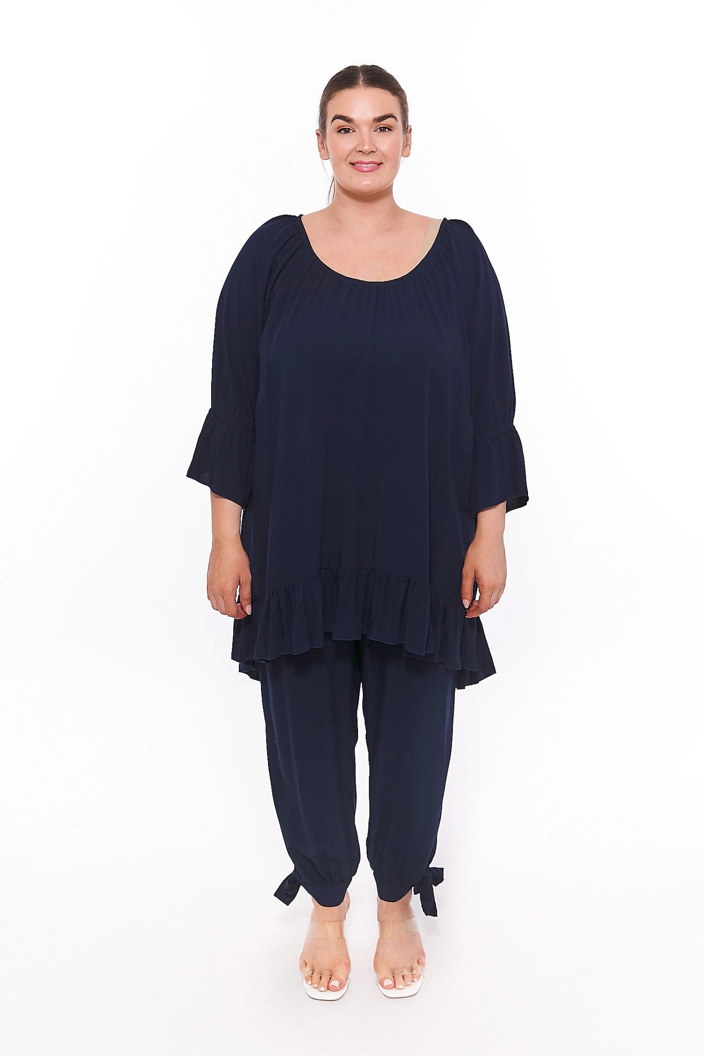Pant with Tie Navy (FINAL SALE) - Image 5