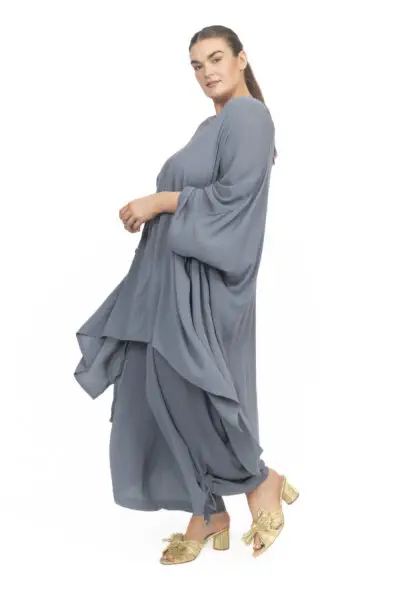 Wide Leg Pant Crinkle Future Dusk (FINAL SALE)