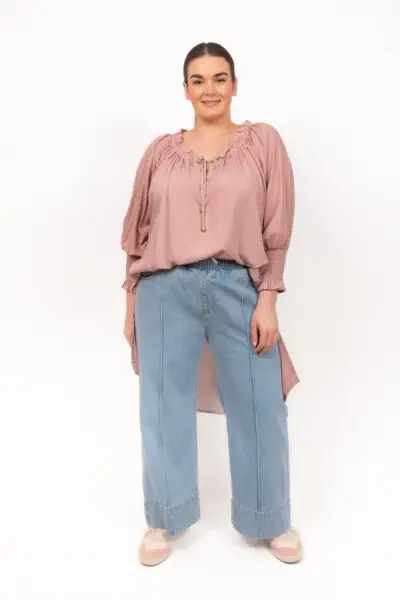 Holly High Low Dusty Pink (FINAL SALE)
