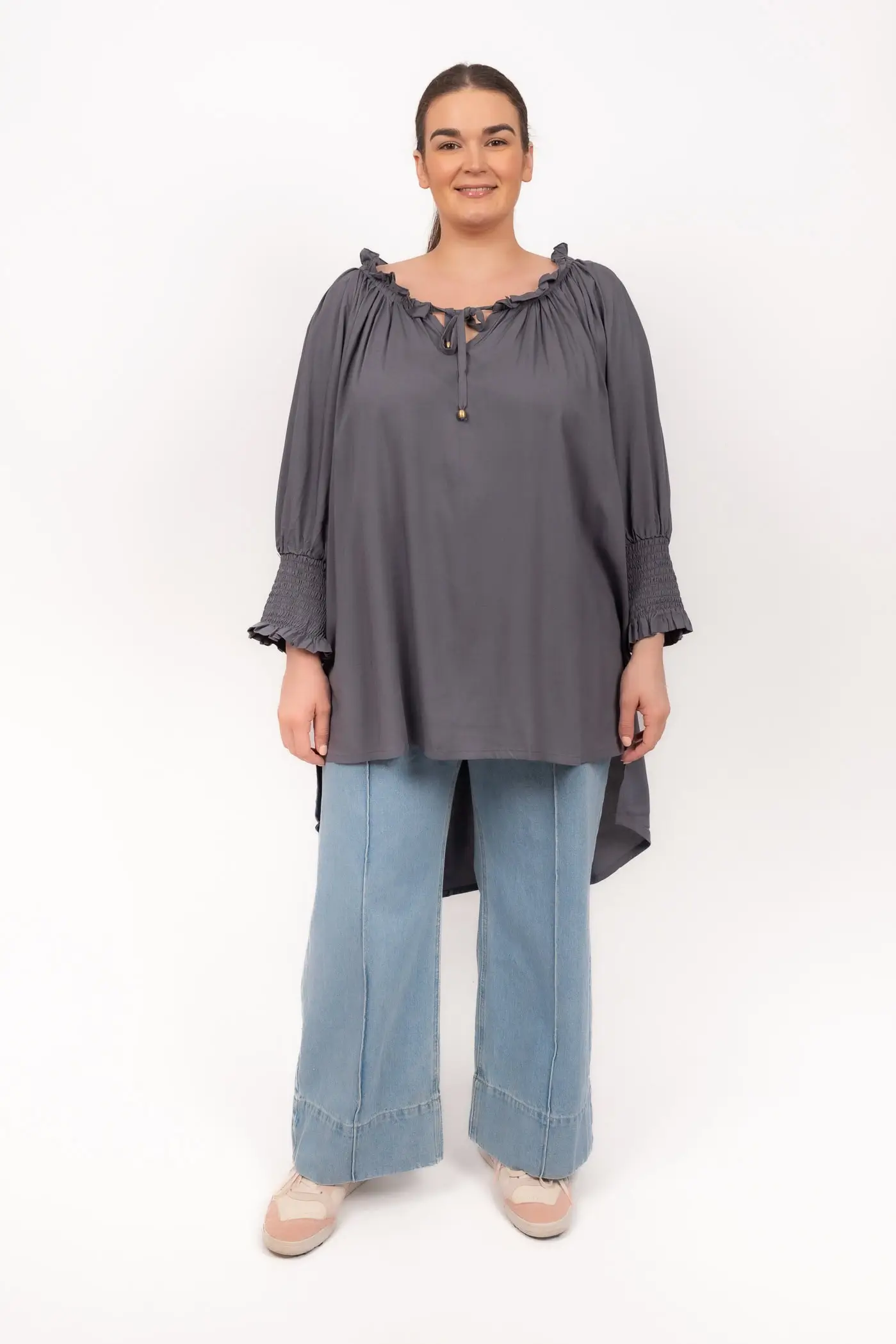 Holly High Low Charcoal (FINAL SALE) - Image 5