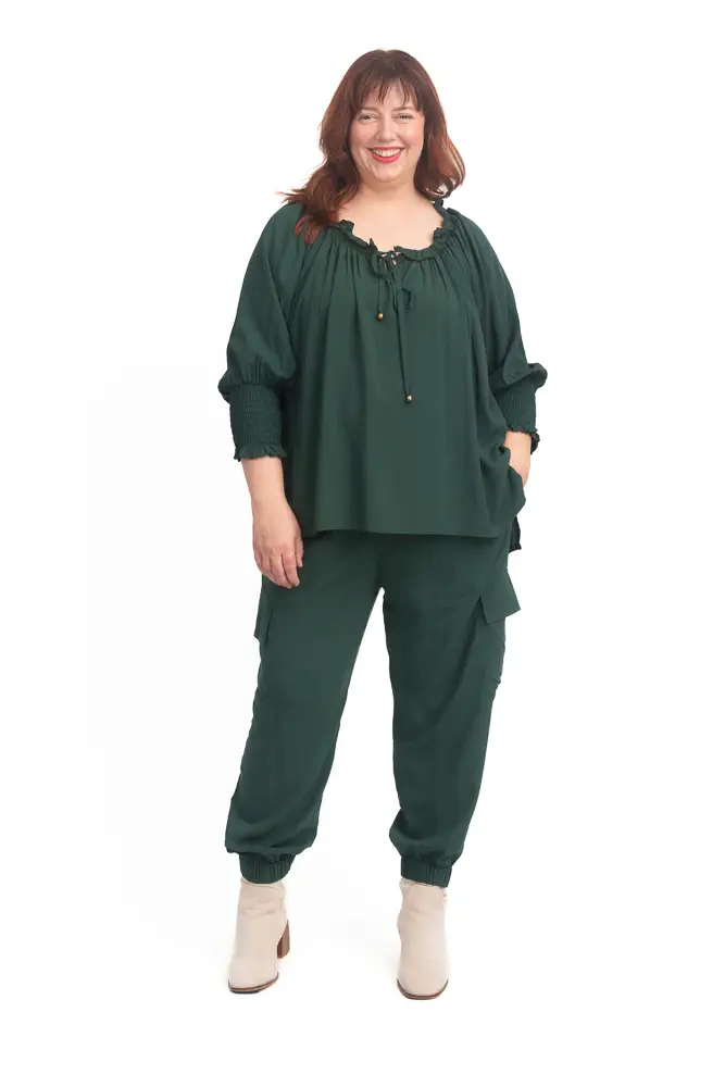 Cargo Pant Forest Green - Image 3