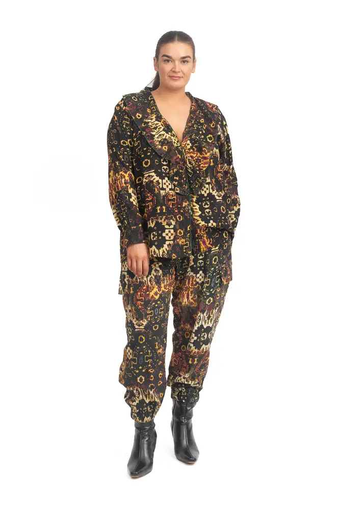 Enchantment Frill Front Top Mystique Shimmer - Image 5