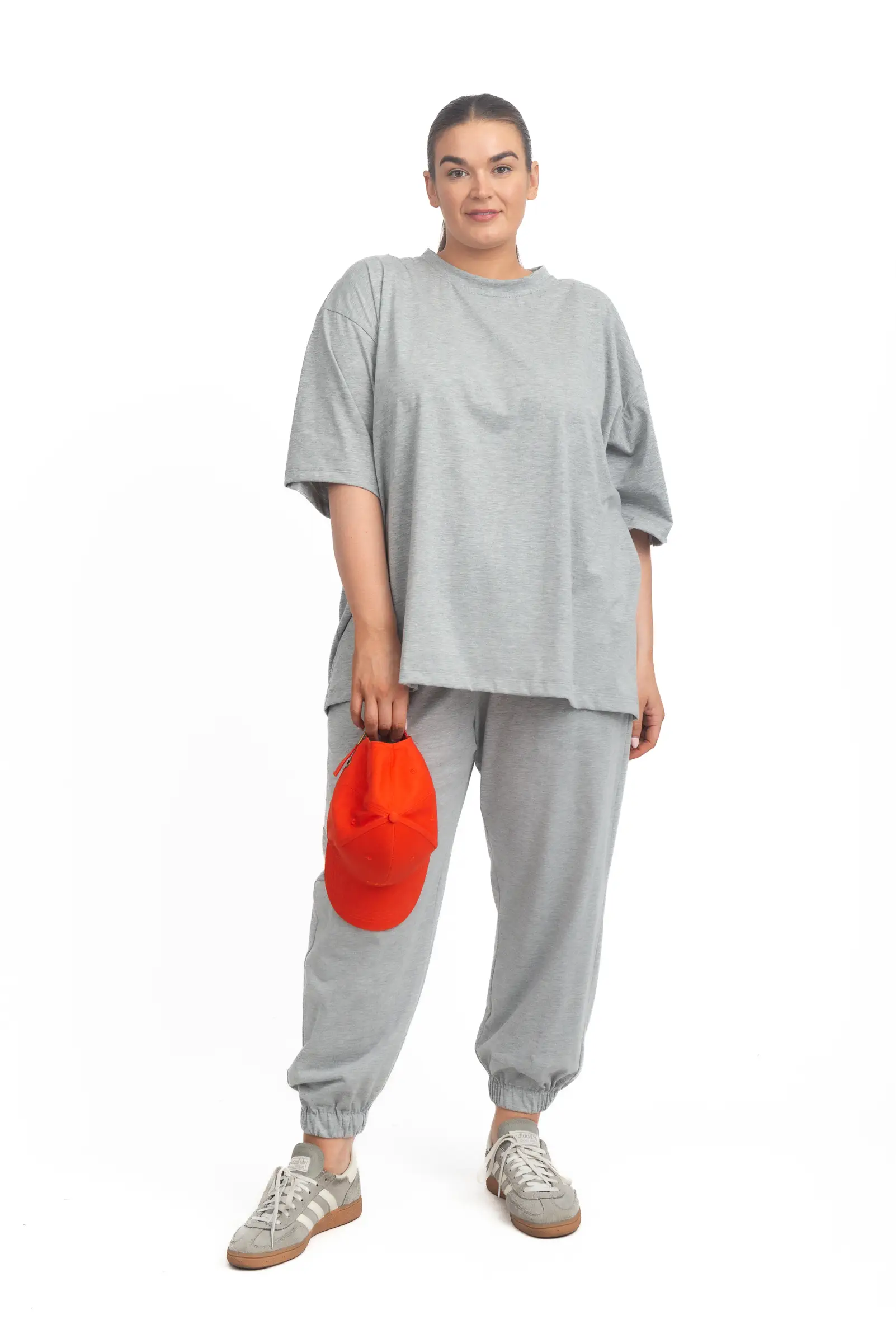 Lounge Top Grey Marle (FINAL SALE)