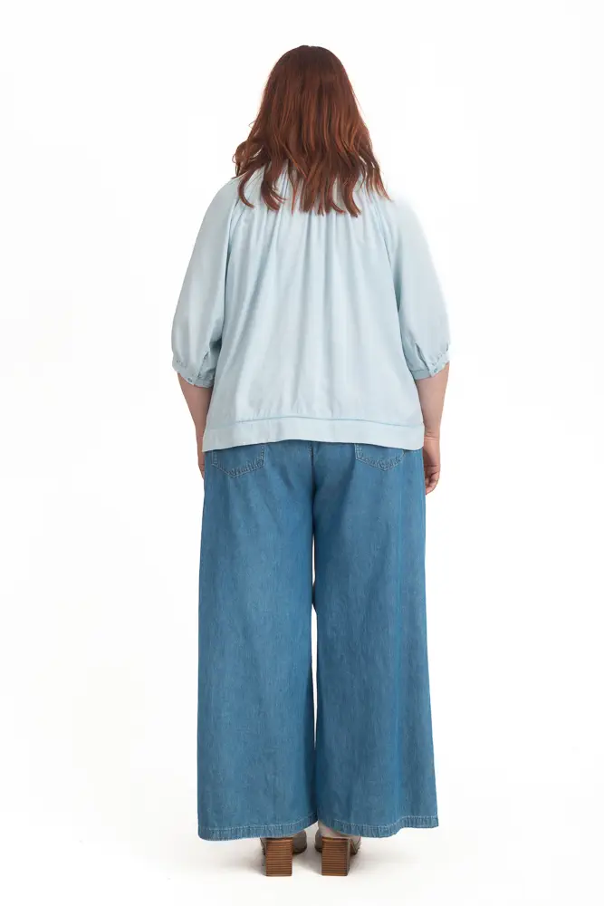 Megan Top Baby Blue - Image 2