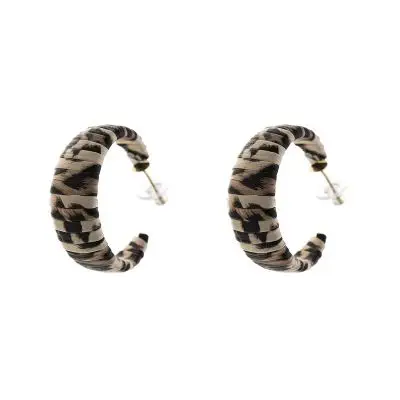 Earring Animal Beige