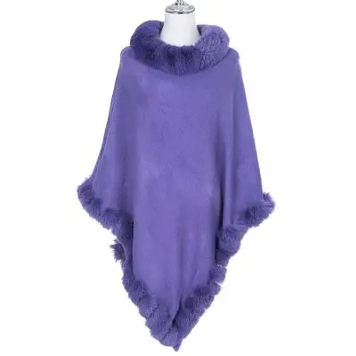 Opulent Poncho Purple