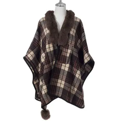 Cape Black and White Check