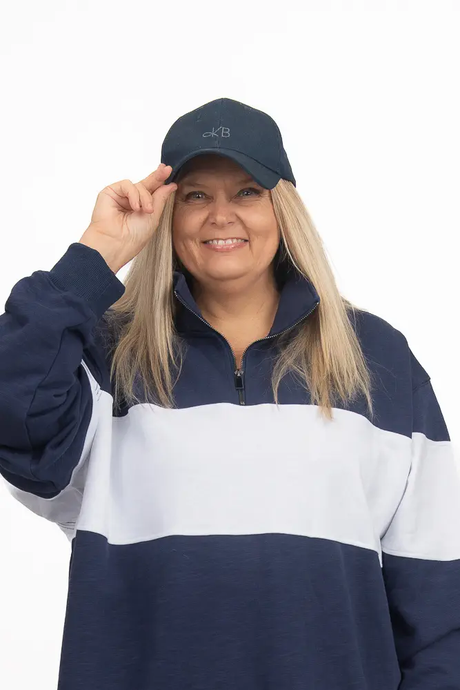 Rugby Jumper Navy/White - Image 2