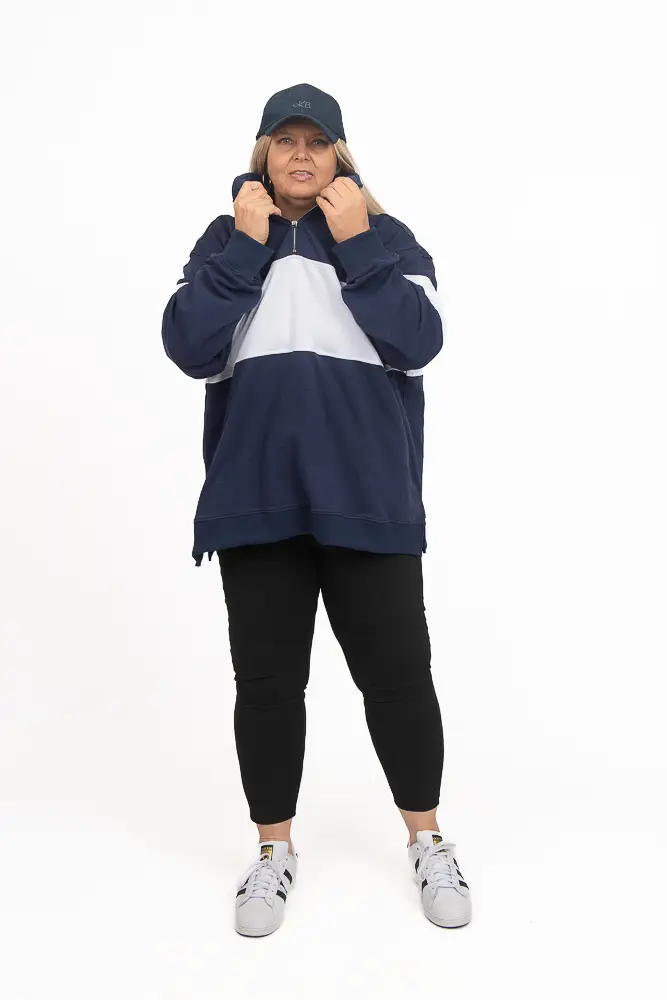 Rugby Jumper Navy/White - Image 3