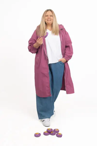 Weekend Coat HUBBA BUBBA GRAPE