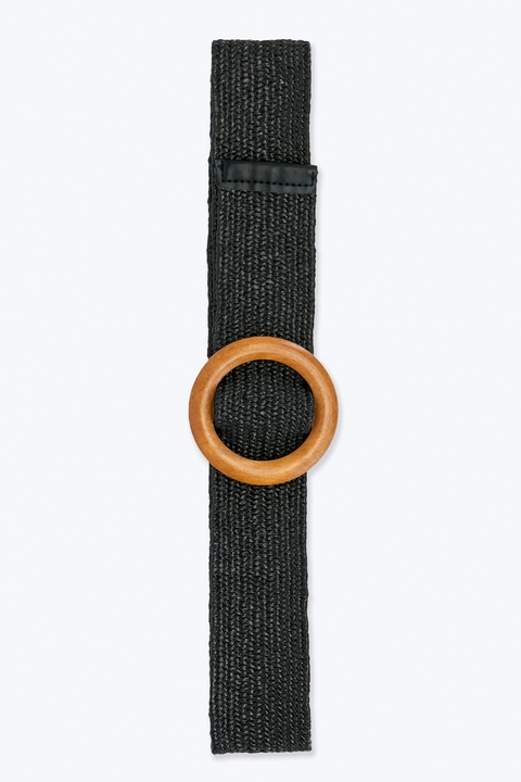 Stretch Belt with Buckle Black - Image 4