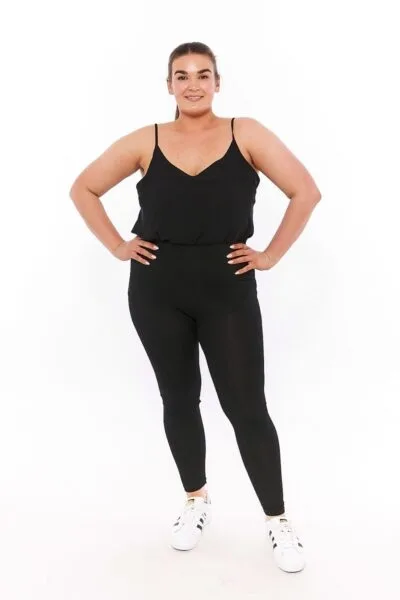 Foundation Slim Fit Legging Black (FINAL SALE)