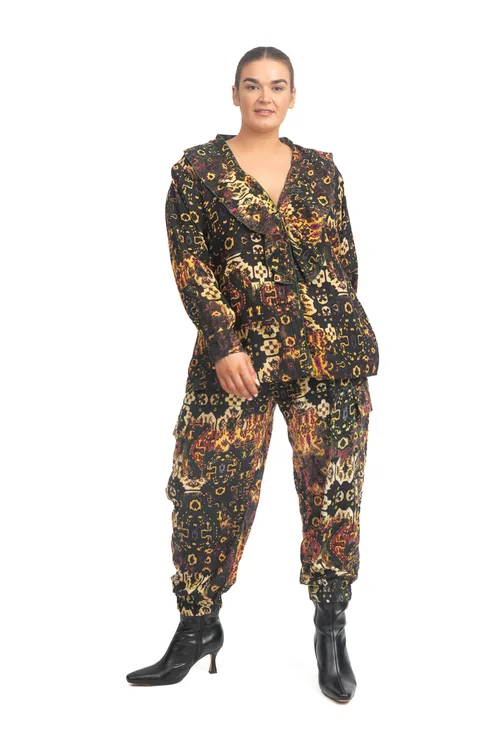 Enchantment Frill Front Top Mystique Shimmer - Image 3