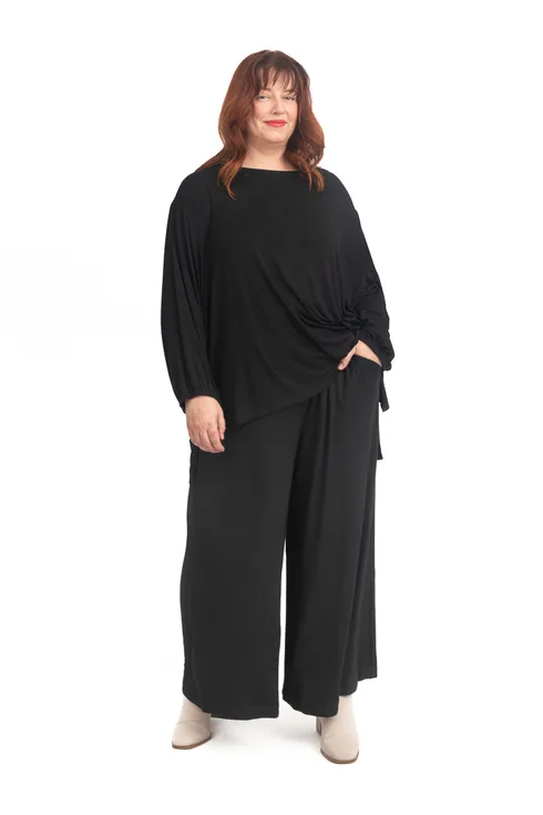 Foundation Lounge Top Round Neck Black